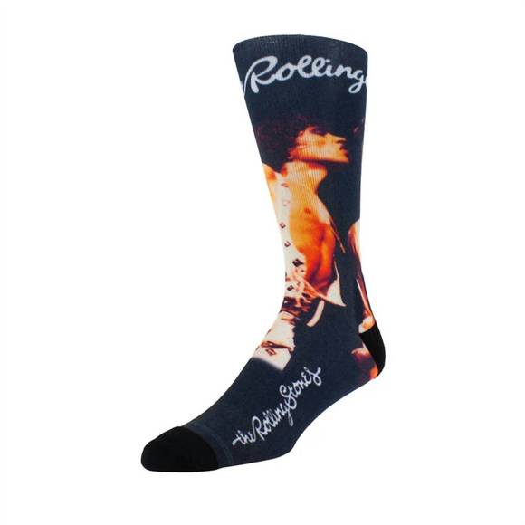 NEW PERRI‚ÄôS SOCKS unisex - rolling stone mick & keith socks in multi - Picture 2 of 3